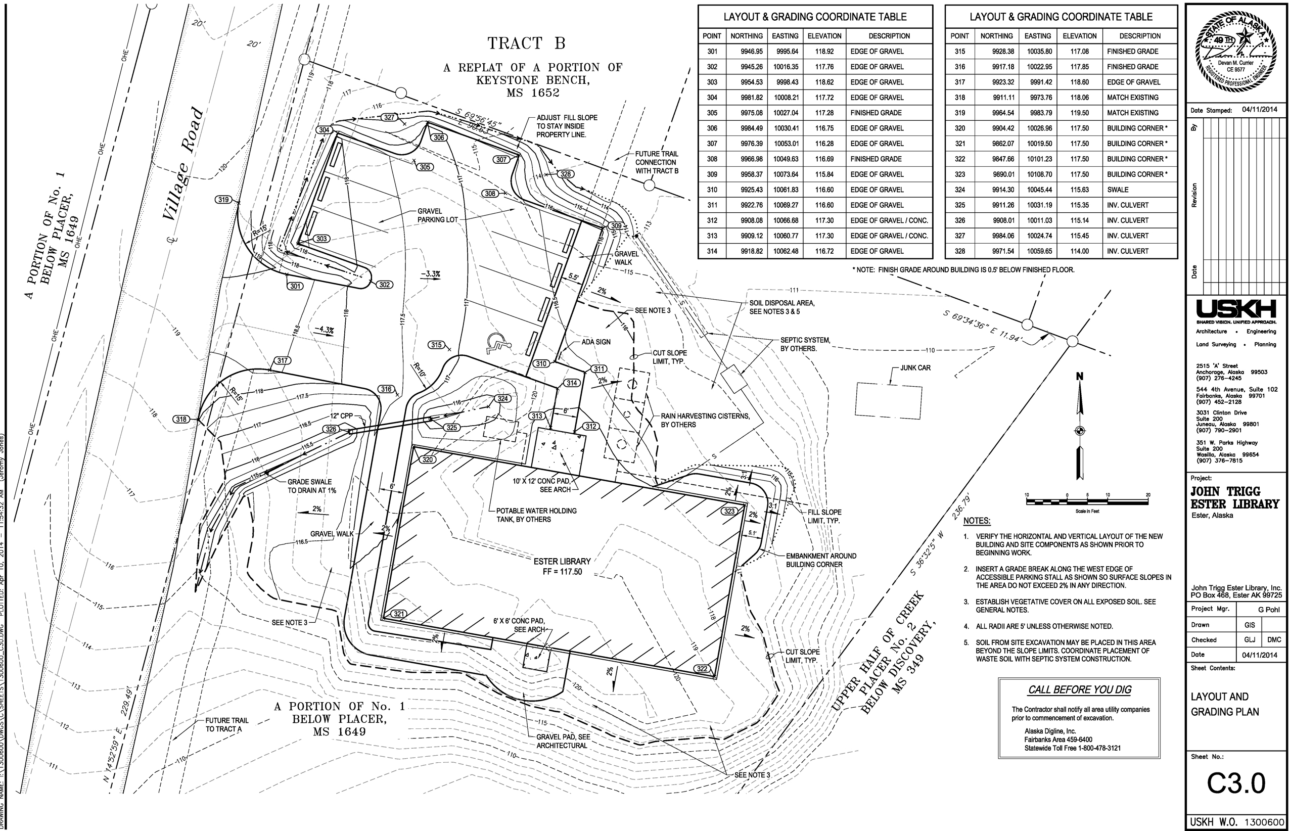 Site Plan John Trigg Ester Library